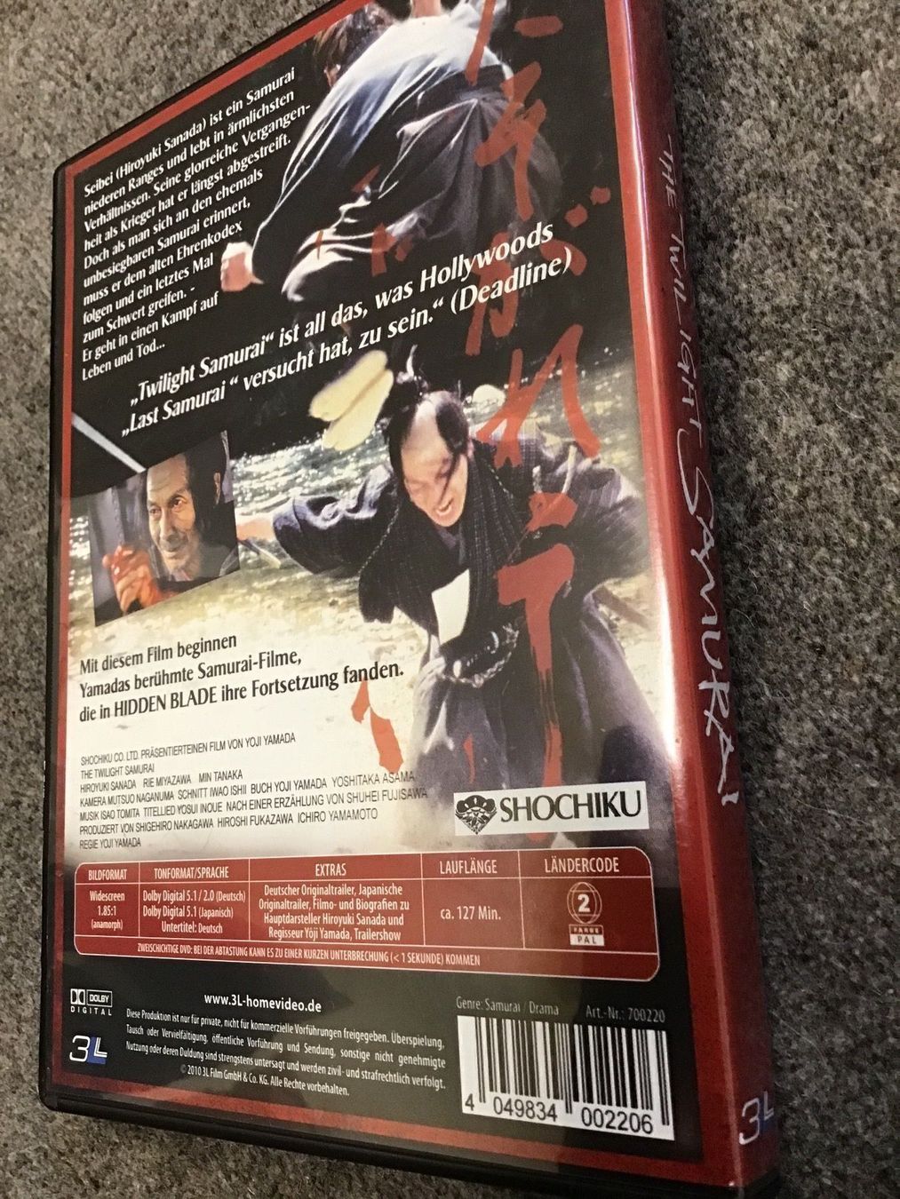 Tutti i DVDs: SAMURAI LEGENDS & LAST SAMURAI DVDs Kombi Set – Usato da Glattfelden venduto da Danshari 4