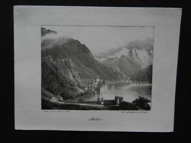 Incisioni: Château de Chillon von Dubois – Usato da Risch venduto da Rischli15