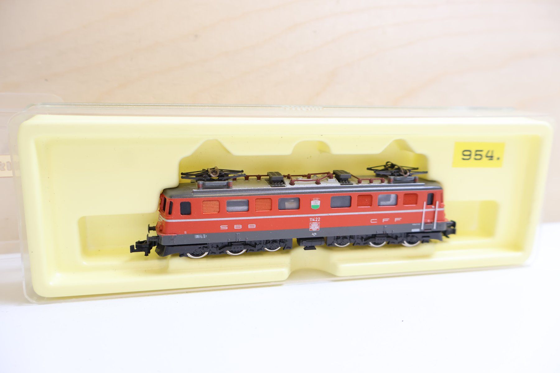 Trix Modellini di ferrovie: Minitrix SBB Ae 6/6 E-Lok Digital 12968 - Kanton Vaud – Usato da Winterthur venduto da Monstera 5