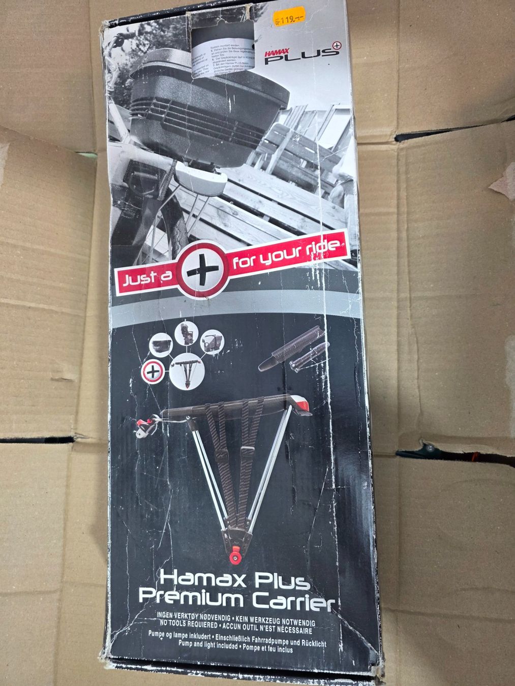 Pezzi di ricambio: Fahrrad Gepäckträger Hamax Plus – Usato da Buchs SG venduto da MATGEOMAR