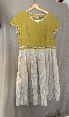 Kleid Baumwolle Leinen Grösse M/L