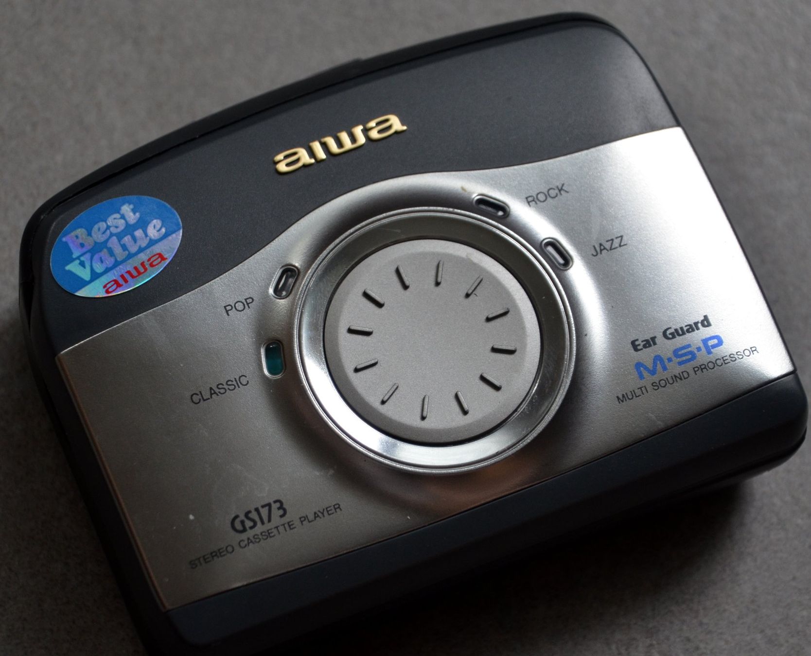 Aiwa Lettore multimediale portatile: Aiwa GS173 Walkman – Usato da Collonges venduto da arashee 1