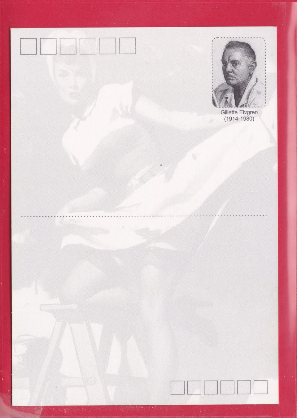 Cartoline postali: PIN UP GIRL, EINSTIEG INS BOOT – Usato da Oberrieden venduto da Gebirgsstelze 1