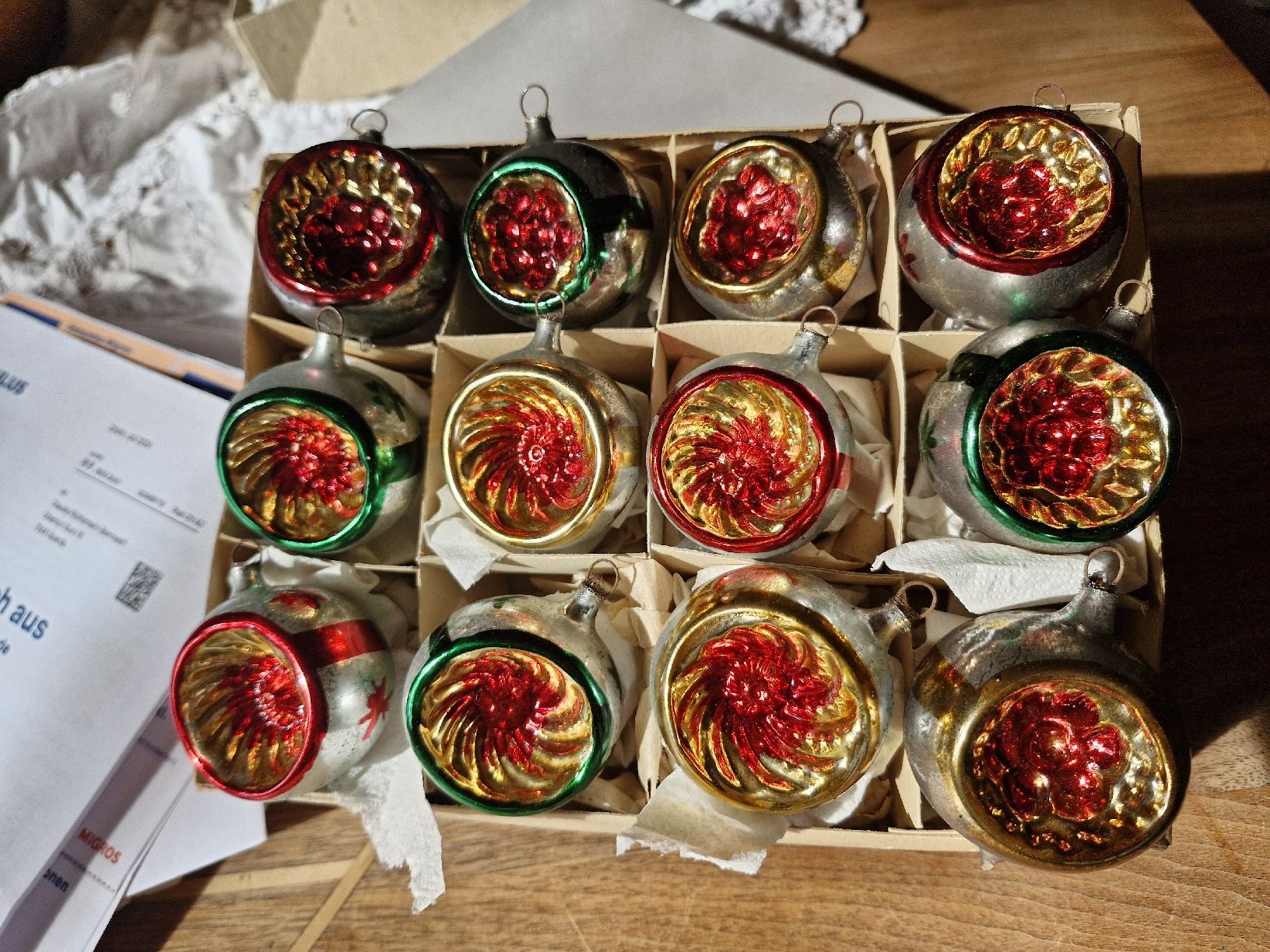 Toutes les décorations: antiker Christbaumschmuck  – D'occasion à Guarda par rue_bpd7 1
