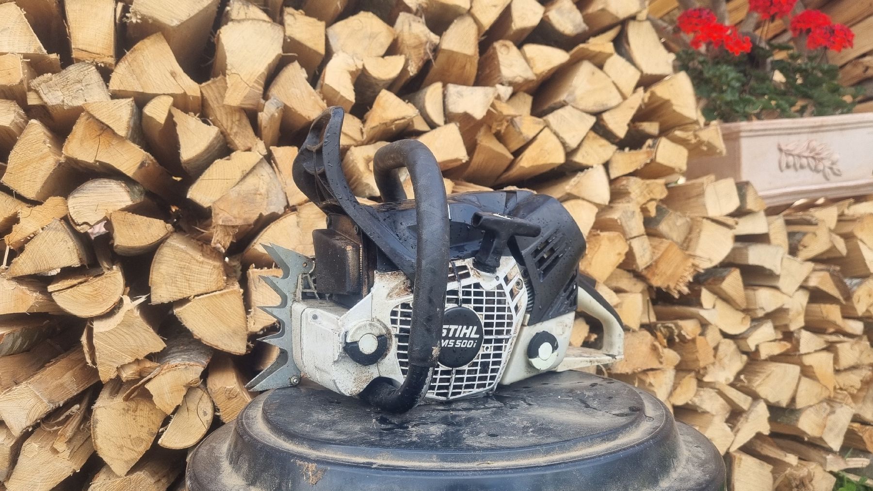 Stihl Seghe: STIHL MS 500i tuning Black Edition  – Usato da Guggisberg venduto da fam_n6vl