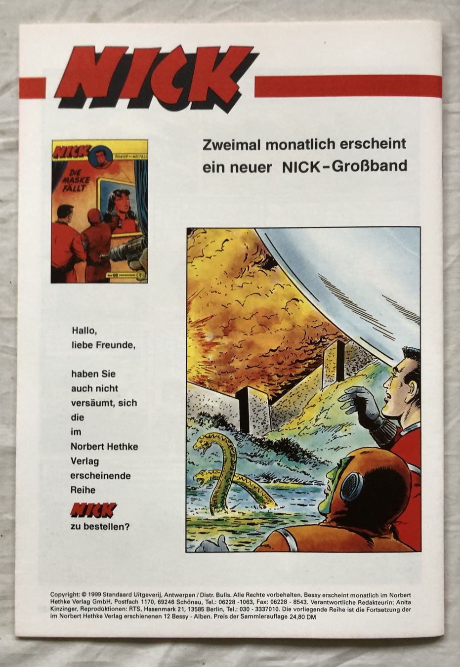 BD: BESSY Classic - Nr.5 - Hethke Verlag – D'occasion à Schaffhausen par durruti 4