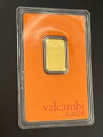 Goldbarren 5 g Valcambi Suisse