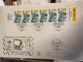 Enveloppe - Premier Jour Timbre 1990 - Paris - Historique