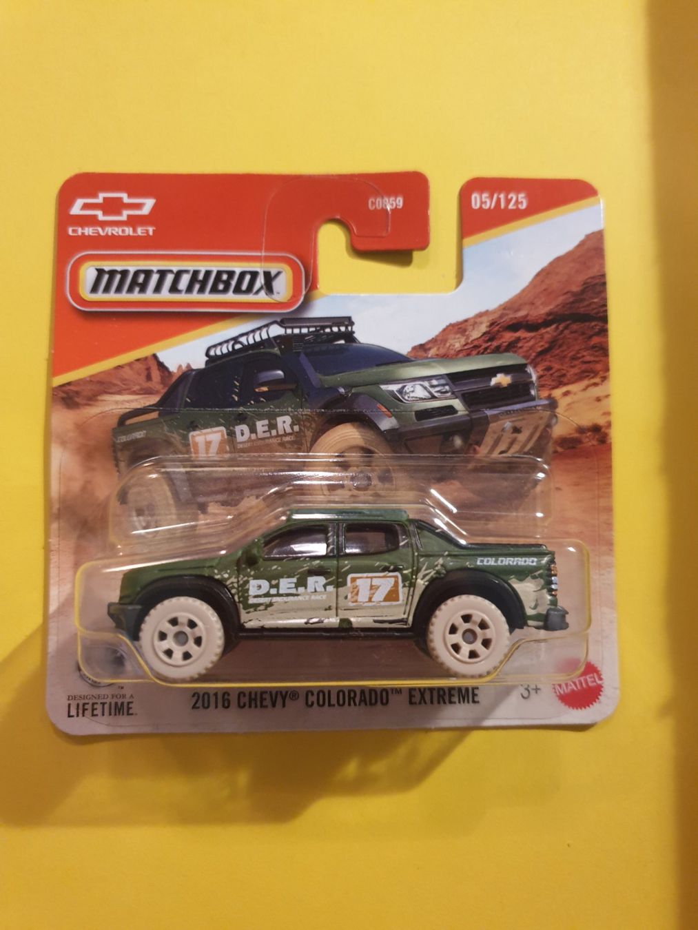 Matchbox Modellautos: Matchbox 2016 CHEVY COLORADO EXTREME – Neu und originalverpackt aus Oftringen von Rotor 1