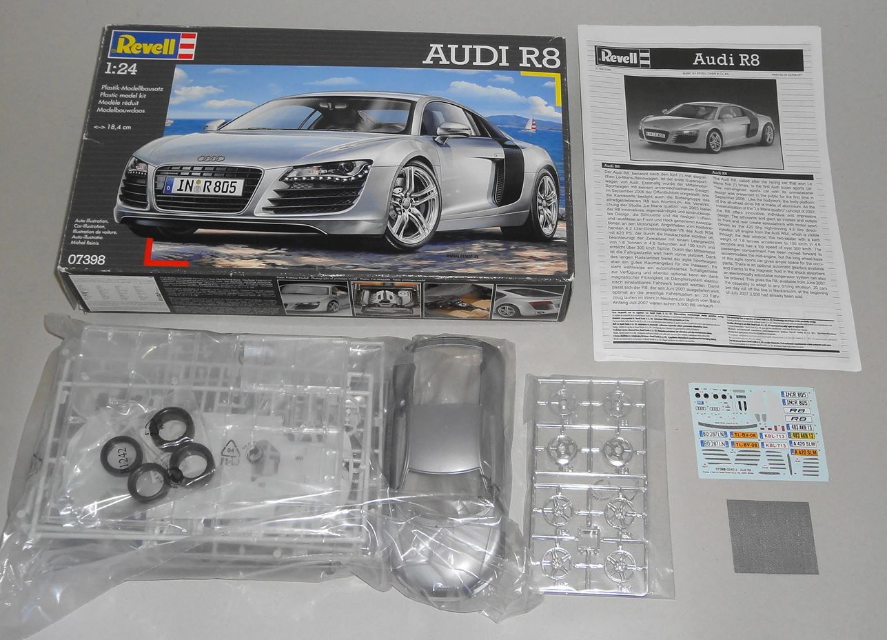 Revell Modellbausätze & Standmodelle: Revell AUDI R8 1:24 – Neu (gemäss Beschreibung) aus Frümsen von Malibu69 1