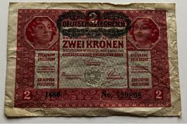Österreich 2 Kronen 1917