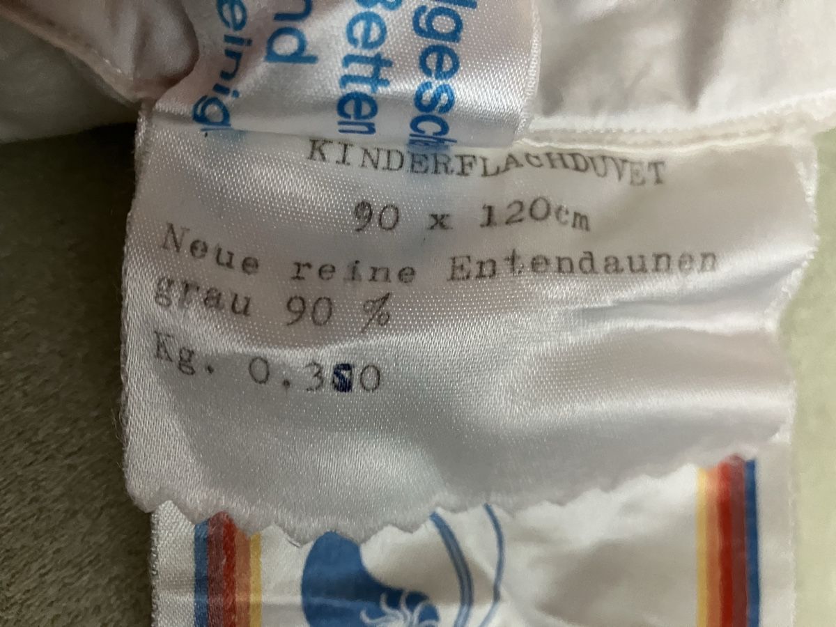 Coperte: Kleinkinder Duvet 90 x 120 cm – Usato da Lyss venduto da Punktum01 3