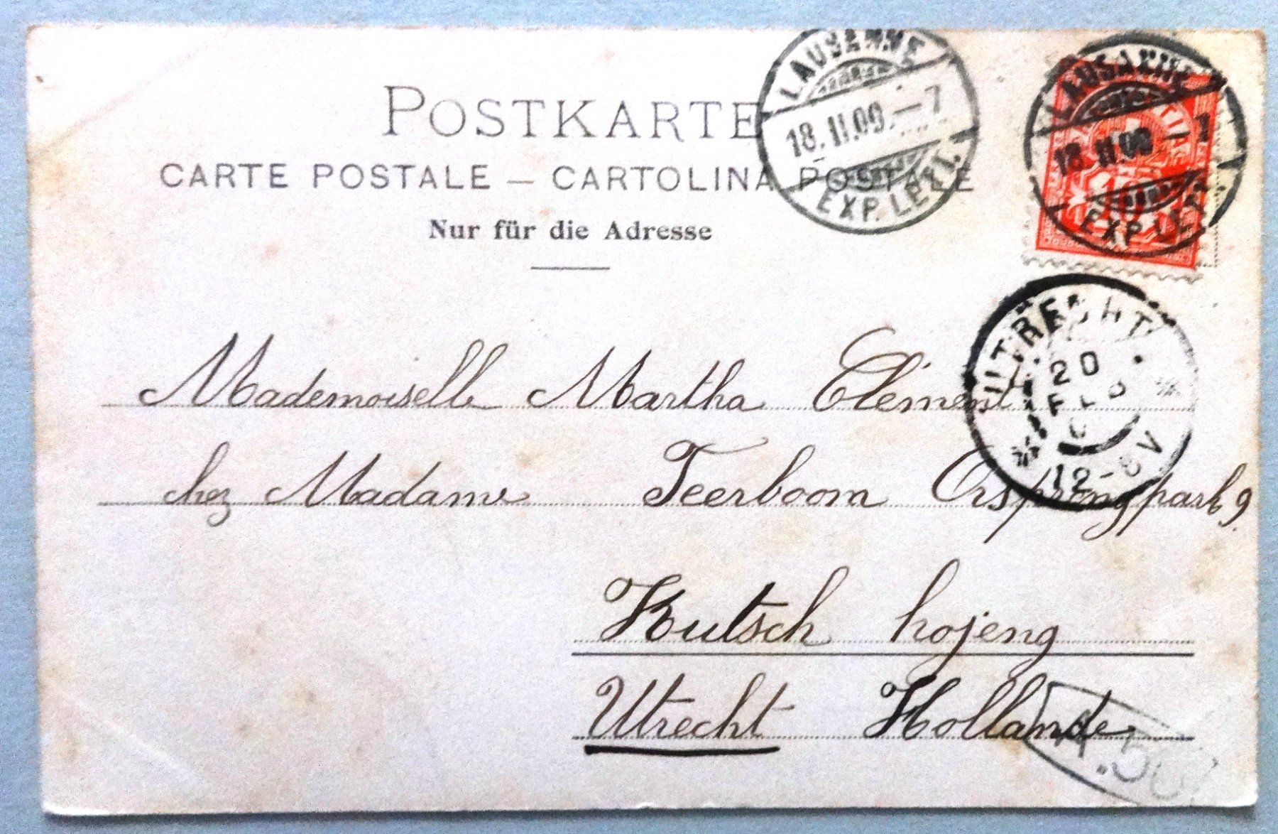 Cartoline postali: Tribunal Fédéral à Lausanne – Difettoso da Fétigny venduto da Billy2miny 1