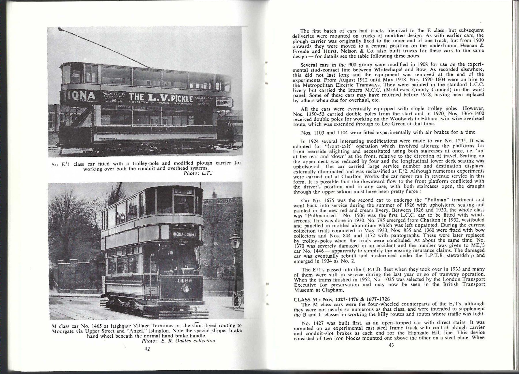 Bücher: London County Council Tramways Handbook – Gebraucht aus Horw von SwissSteamMemories 2