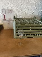 40 Champagner Flutes Taittinger inkl Rack