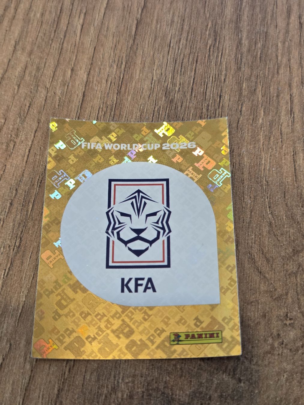 Panini Carte collezionabili: FIFA World Cup 2026 Sticker KFA KOR 1 – Nuovo (secondo la descrizione) da Heiligenschwendi venduto da Fam.Schneider