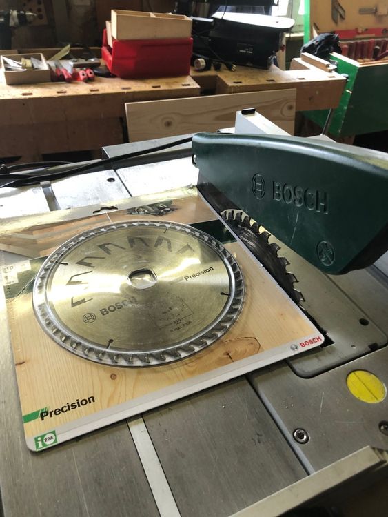 Tischkreissäge Bosch PTS 10/ mit neuem Sägeblatt Kaufen auf Ricardo