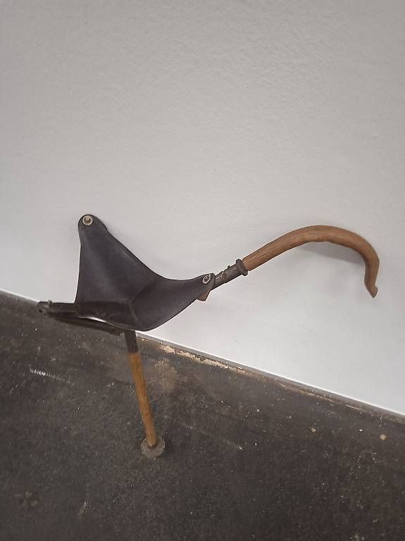 Altro in Antiquarato & Arte: Antiker Spazierstock mit integriertem Sitz – Usato da Basel venduto da Petergunn 1