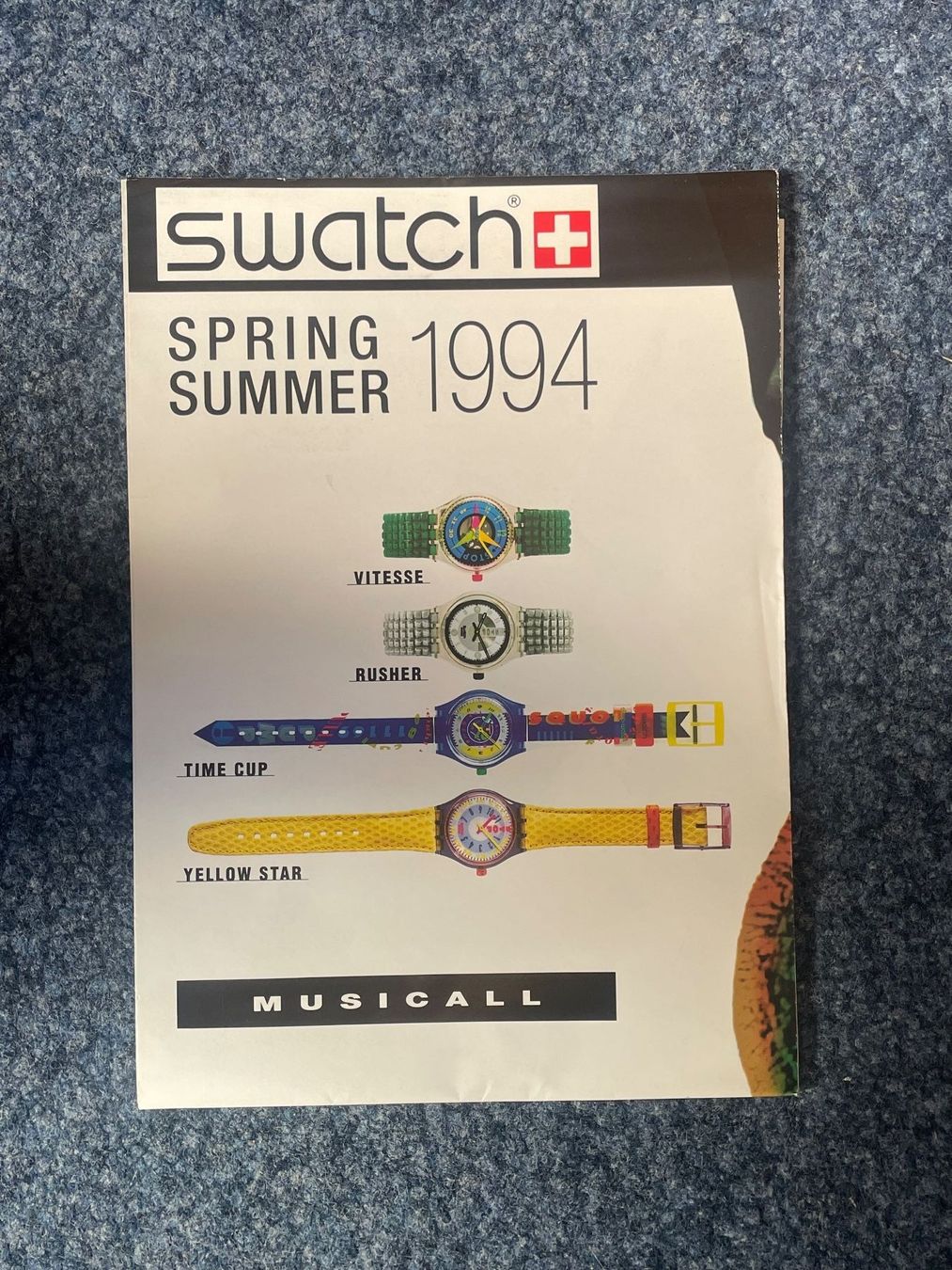 Swatch Documenti: Swatch Spring/Summer 1994 Prospekt – Nuovo (secondo la descrizione) da Wilen b. Wil venduto da Alvaro00