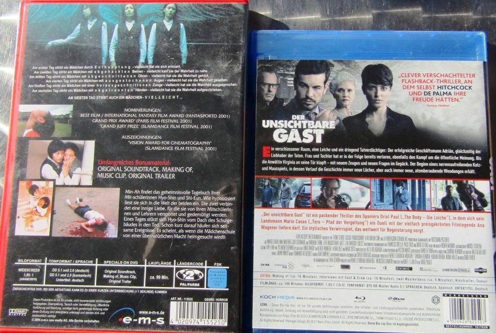 Alle DVDs: Thriller - 2 DVD – Gebraucht aus Widen von LokiStar 1