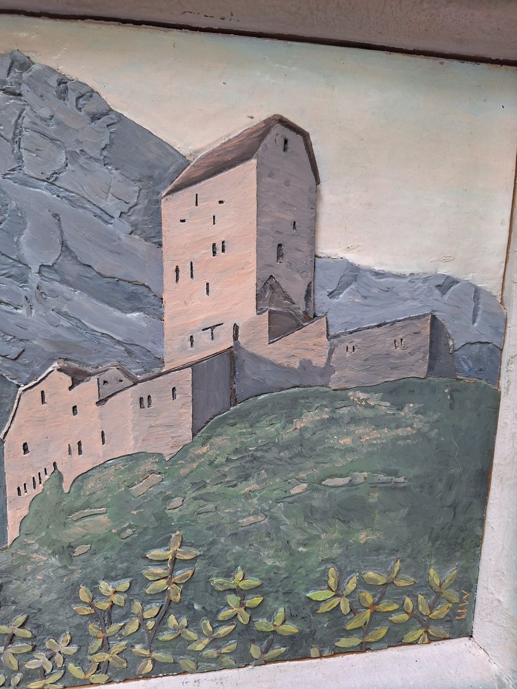 Foto & Immagini: HOLZ RELIEF SCHLOSS SARGANS – Usato da Huttwil venduto da Kunterbuntli 1