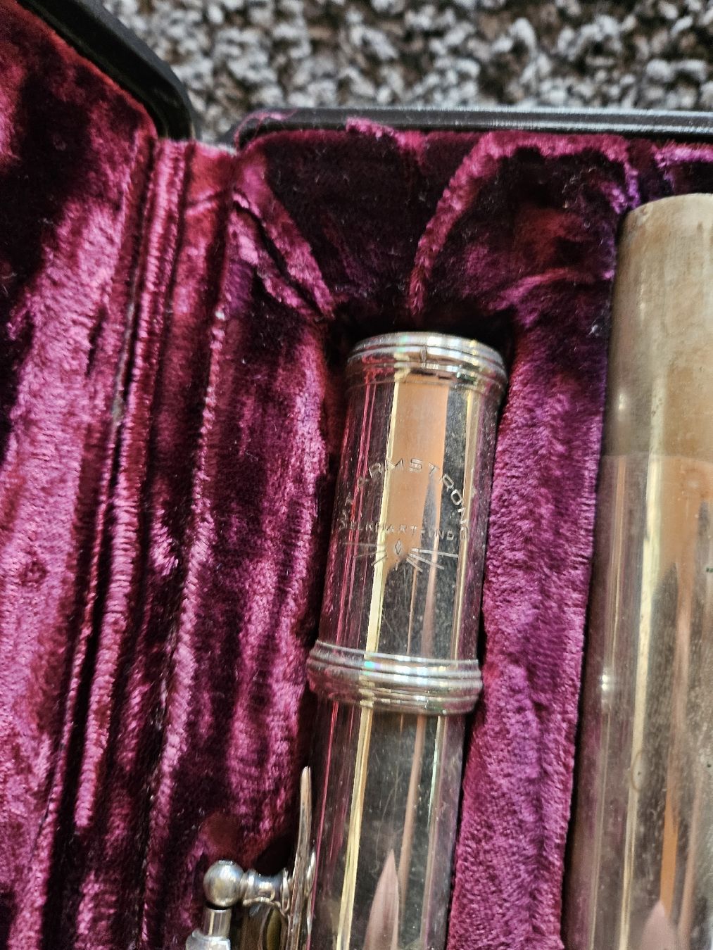 Strumenti musicali: Schöne Querflöte Armstrong, inkl. Koffer – Usato da St. Gallen venduto da Cocos_Ricardo 2