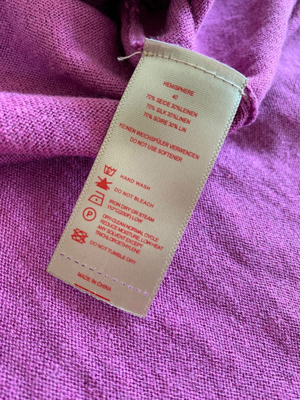 Hemisphere Giacche: HEMISPHERE Seide/Leinen Cardigan Jäckchen Gr. 40 – Nuovo (secondo la descrizione) da Meiringen venduto da Jackwashere 4