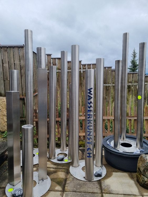 EdelstahlbrunnenElemente für Garten & Terrasse Kaufen auf Ricardo