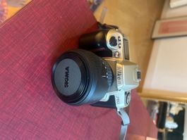 Nikon F60 Kamera mit Sigma 28-105mm Objektiv gebraucht