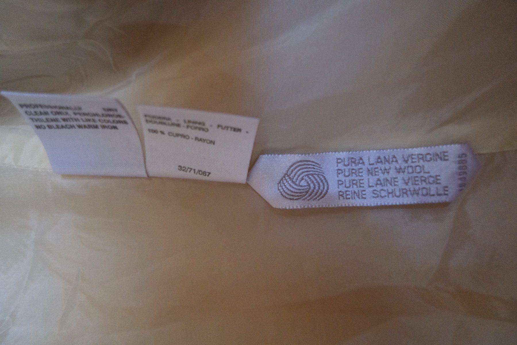 Max Mara Giacche: Max Mara Blazer L Wolle 100% Baige – Usato da Dottikon venduto da layu4678 3