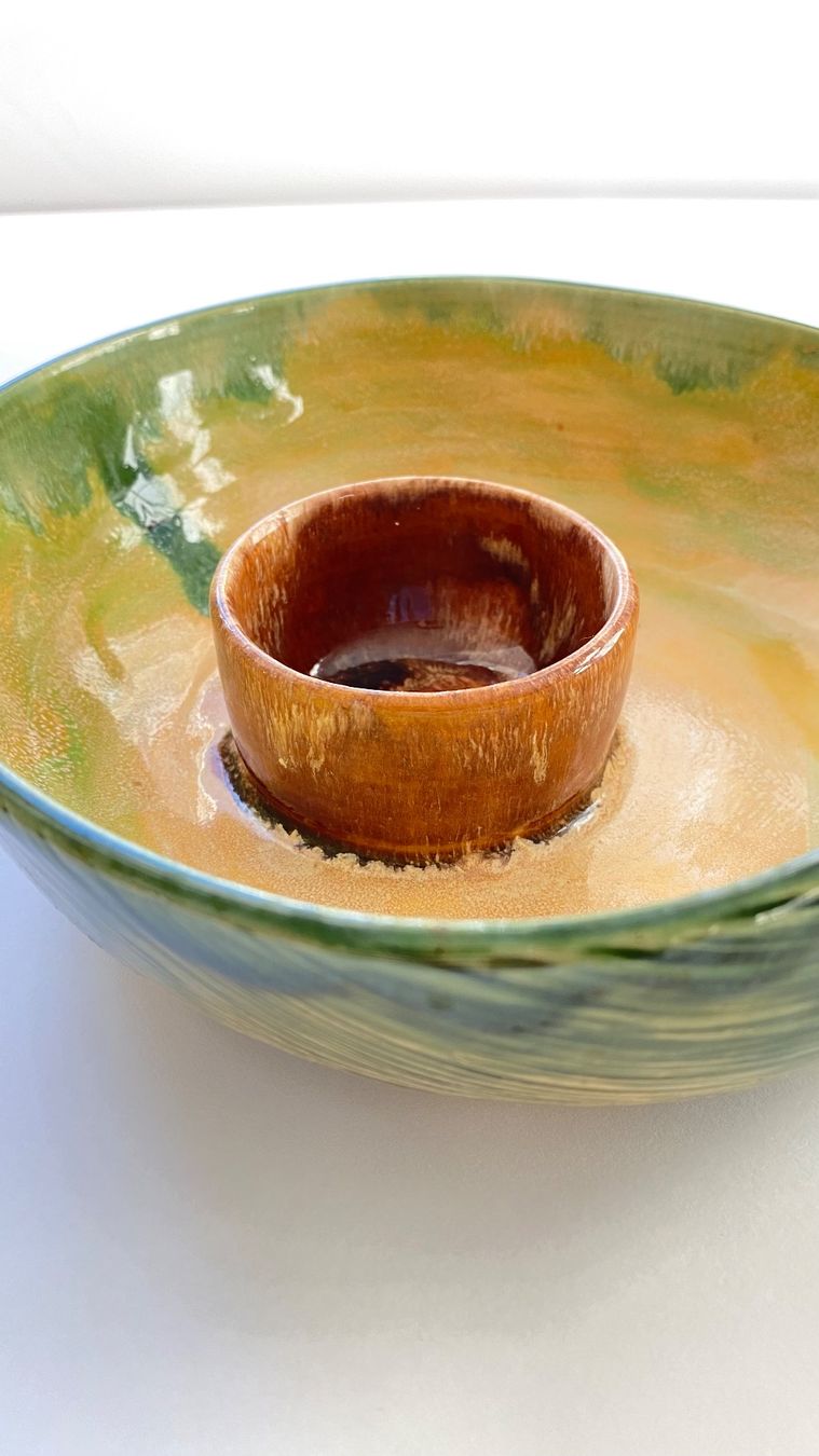 Servierplatten: Designer Apéro Schale aus Keramik – Neu (gemäss Beschreibung) aus Olten von ksenya.s 1