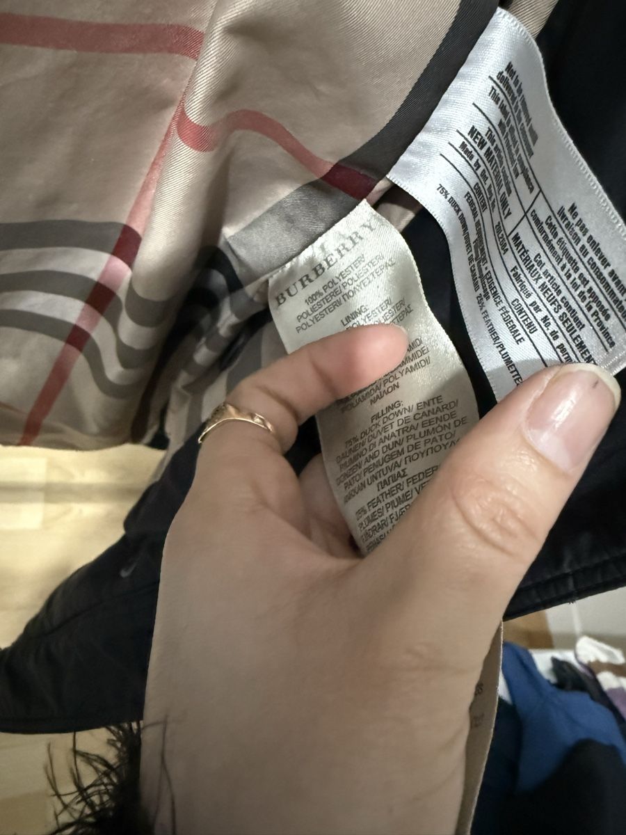Burberry Giacche: Burberry Brit Down Puffer Jacket - Size XS - Ladies – Usato da Seon venduto da Avina12 8