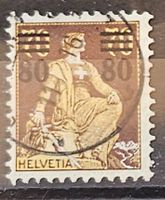Helvetia mit Schwert Nr. 135,  1915