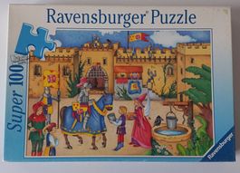 Ravensburger Puzzle 100 Teile - Schloss/Burg/Ritter