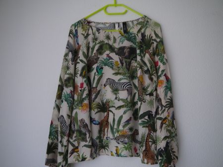 MARC CAIN Bluse aus Viskose, Seide N3