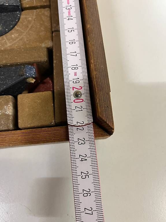 Kit di costruzioni: Antiker Steinbaukasten Anker-Blocks um 1900 – Usato da Bern venduto da daskannweg 4