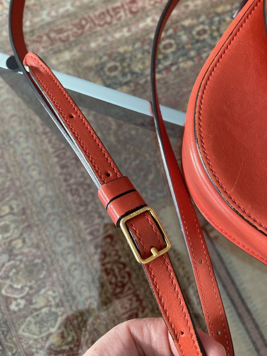 Celine Borse da donna: Celine Trotteur Bag, rot, Crossbody, ein Klassiker! – Usato da Zürich venduto da einefreude 4