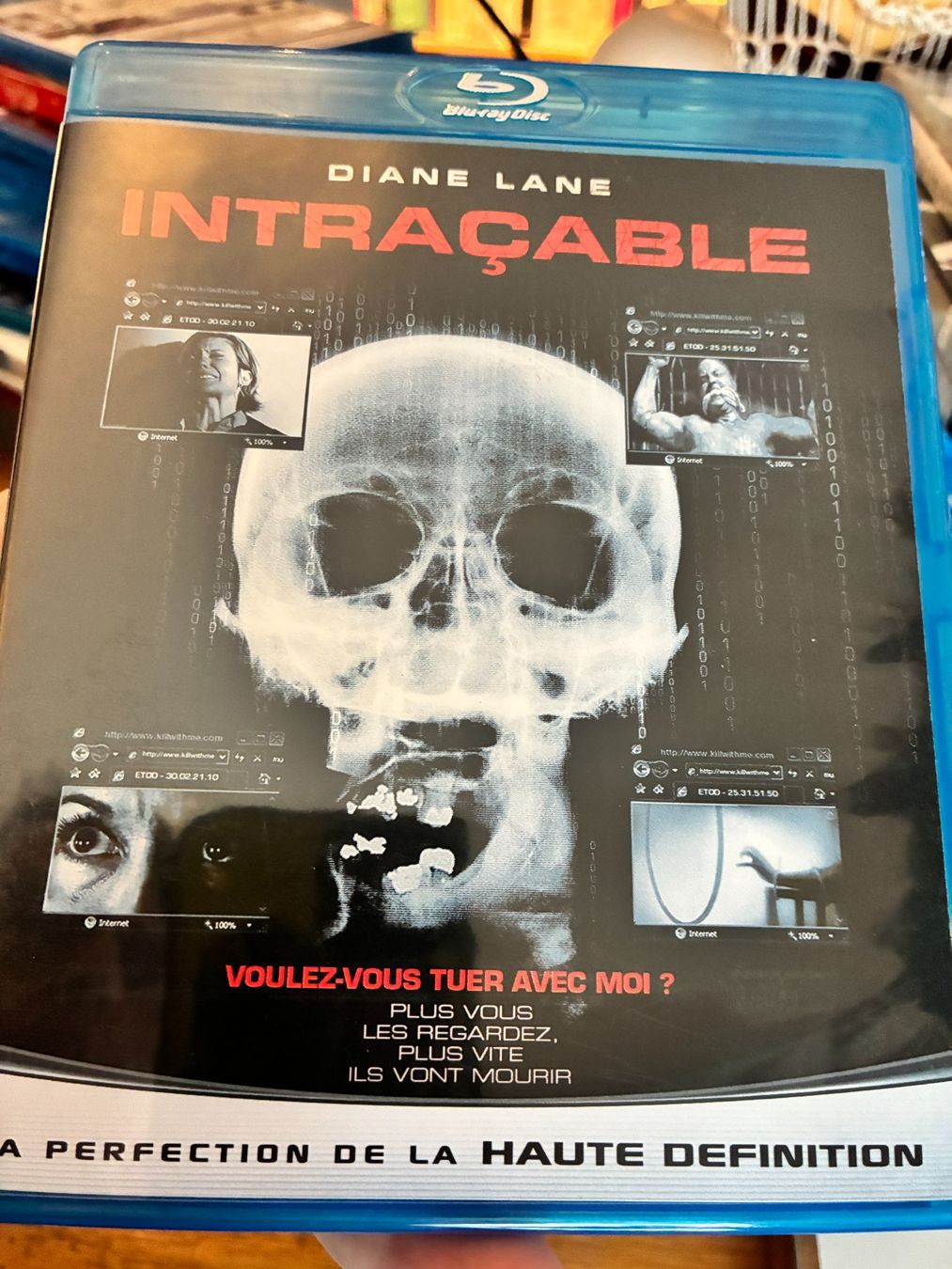 Tutti i DVDs: Intraçable (2008, Blu-ray, Thriller) – Usato da Vevey venduto da zecollector