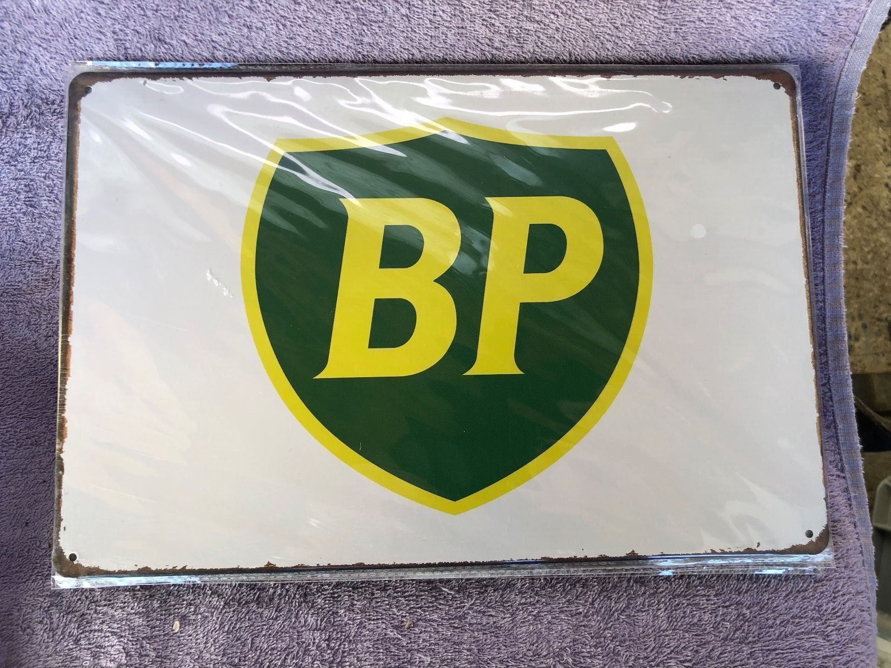 Insegne: Bp tankstelle benzin öl werbung – Nuovo (secondo la descrizione) da Reinach AG venduto da rares75