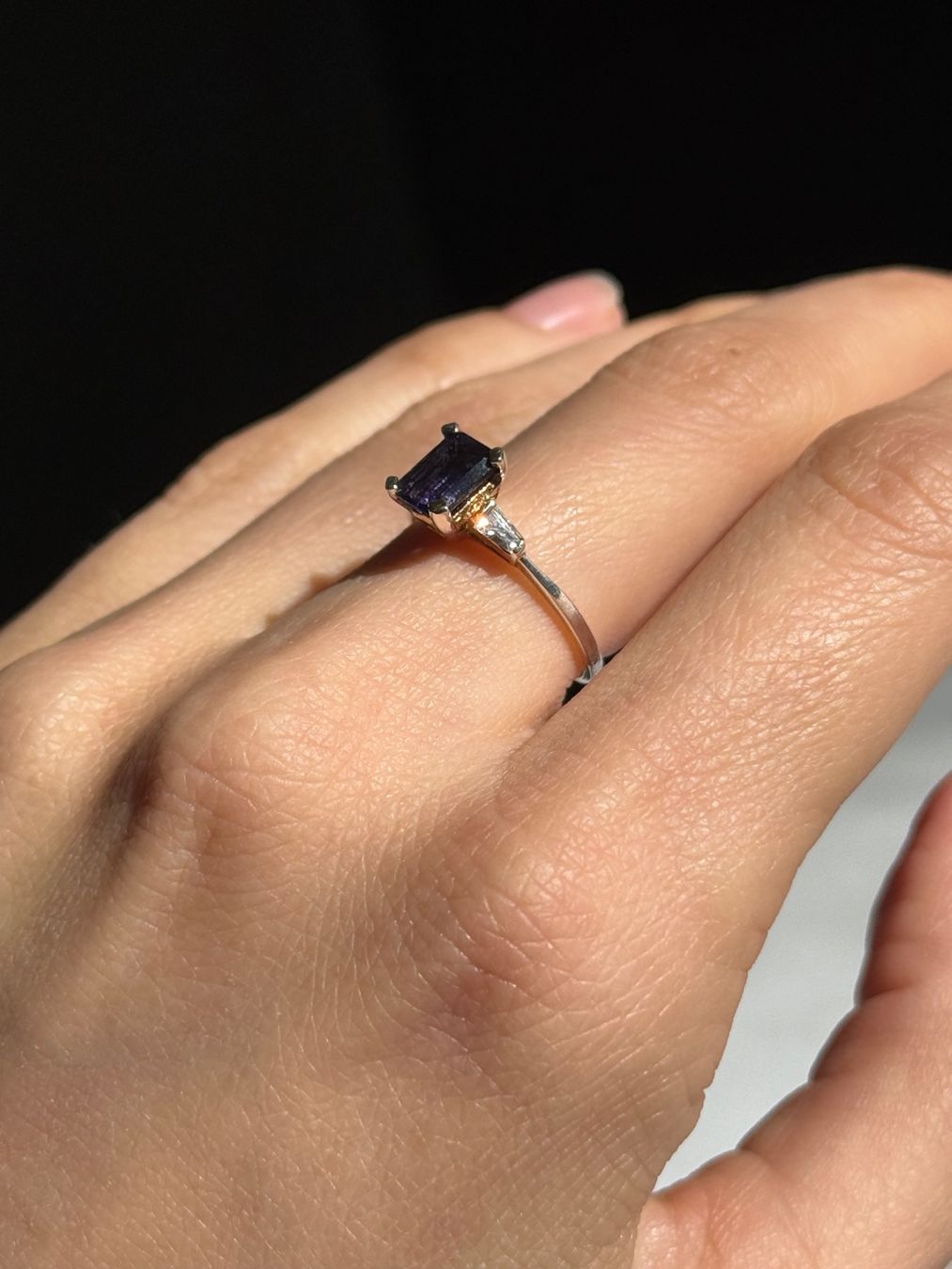 Anelli: .925 Sterling Silver 2.20ct natural Iolith Ring – Usato da Lenk im Simmental venduto da Janin1984 8