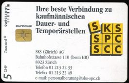 Taxcard Chip-1469 SKS Personalberatung 500 Ex