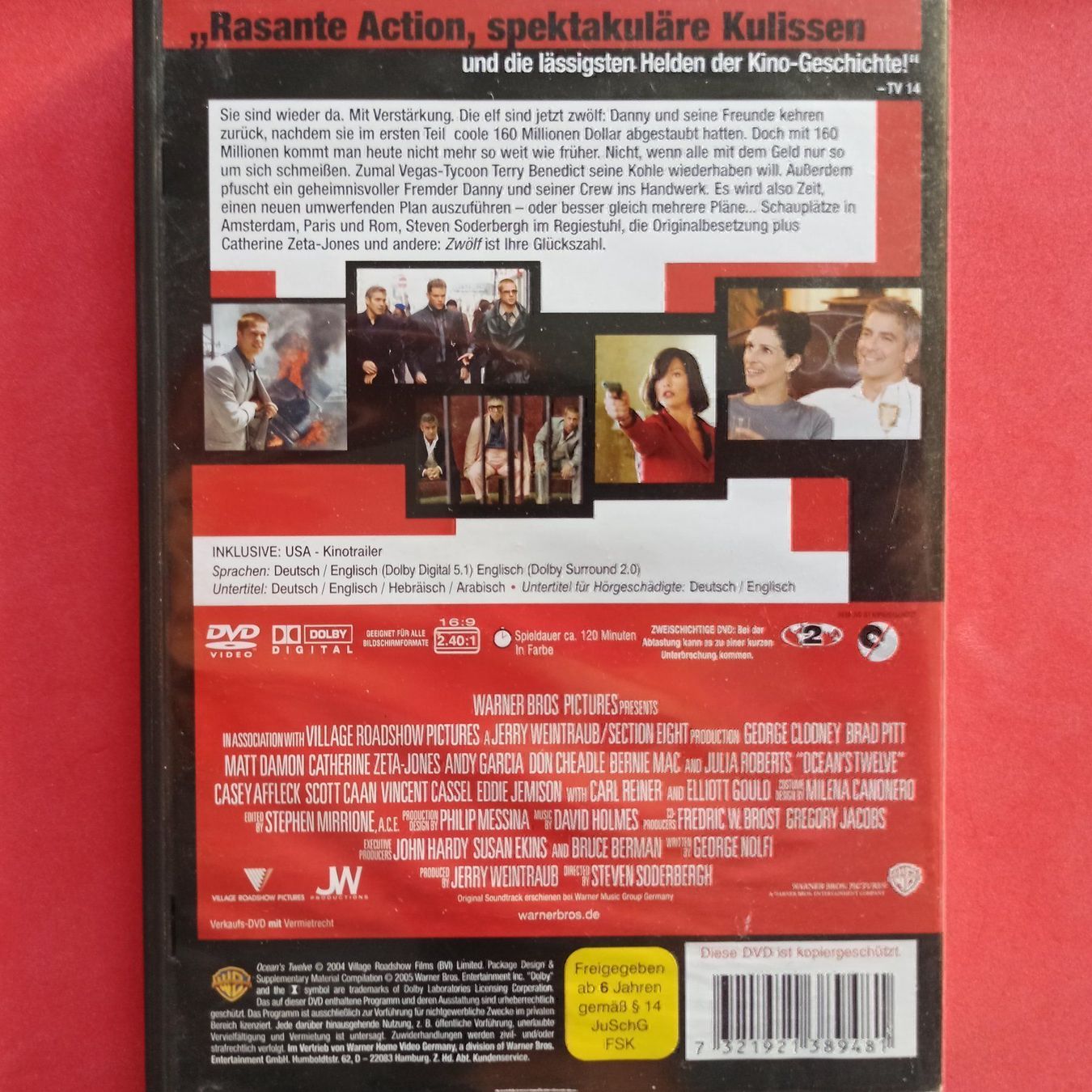 Tutti i DVDs: Ocean's Twelve – Usato da Dübendorf venduto da kb86_MOVIE 1