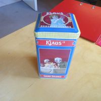 Blechbüchse Klaus Cacao nostalgisch Chocolade