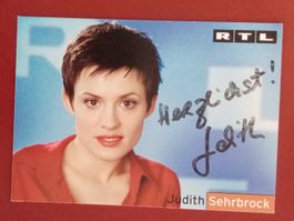 Judith Sehrbrock Autogramm signiert Fotopostkarte 10x15cm