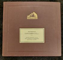 5 Schellackplatten, Beethoven Violinkonzert.Heifez/Toscanini