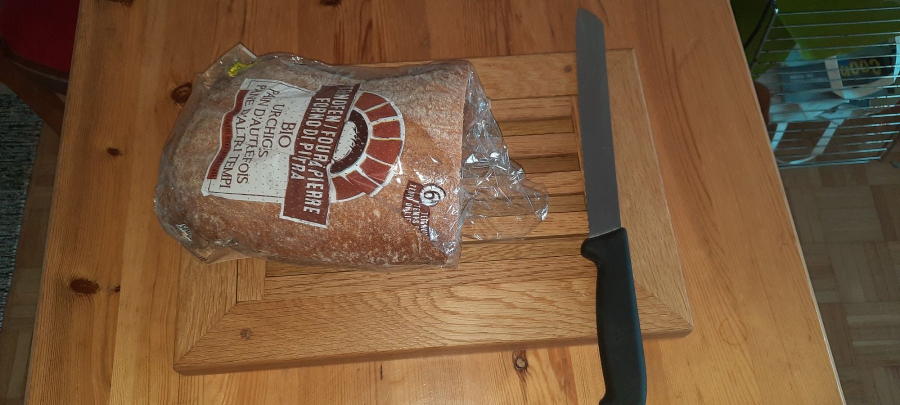 Cucine complete: Brotschneidebrett 'Krümelfänger' – Usato da Aarau venduto da dlo_6vxn 2