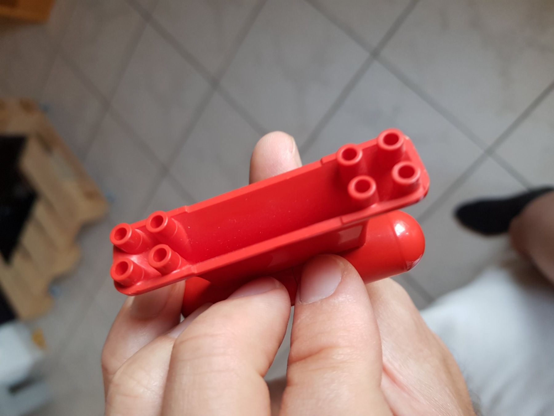 Lego Kit di costruzioni: Lego Boot Kiel mit Gewicht rot, x149a – Usato da Hausen am Albis venduto da RoBrixX 2