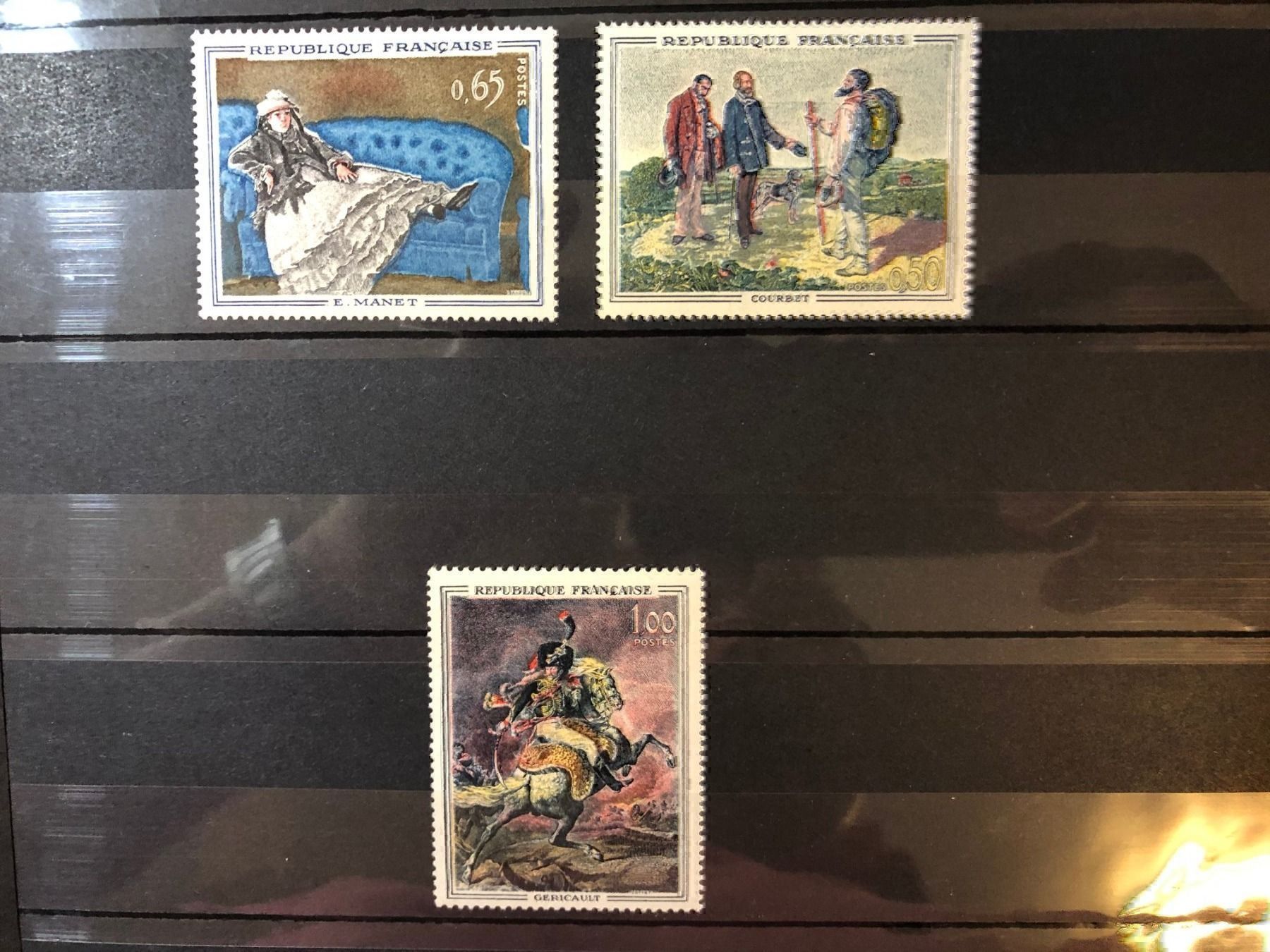 Tutti i francobolli: Musée Imaginaire 1962 3 tableaux Neufs** – Nuovo e nell'imballaggio originale da Lausanne venduto da ffhoud