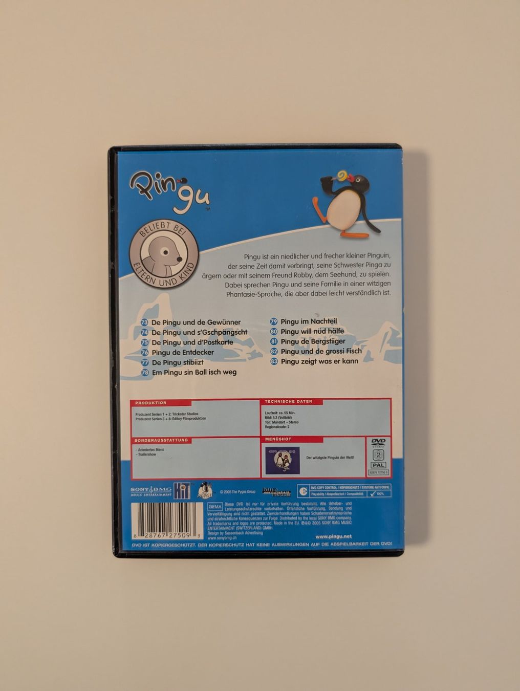 Alle DVDs: PINGU S'Bescht 7 DVD, Schweizer-deutsch Dialekt – Gebraucht aus Zürich von Good_old_days 2
