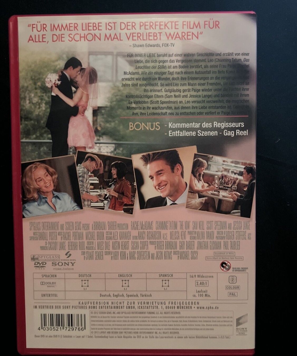 Tutti i DVDs: Für immer Liebe – Usato da Wagenhausen venduto da Kahlen 1